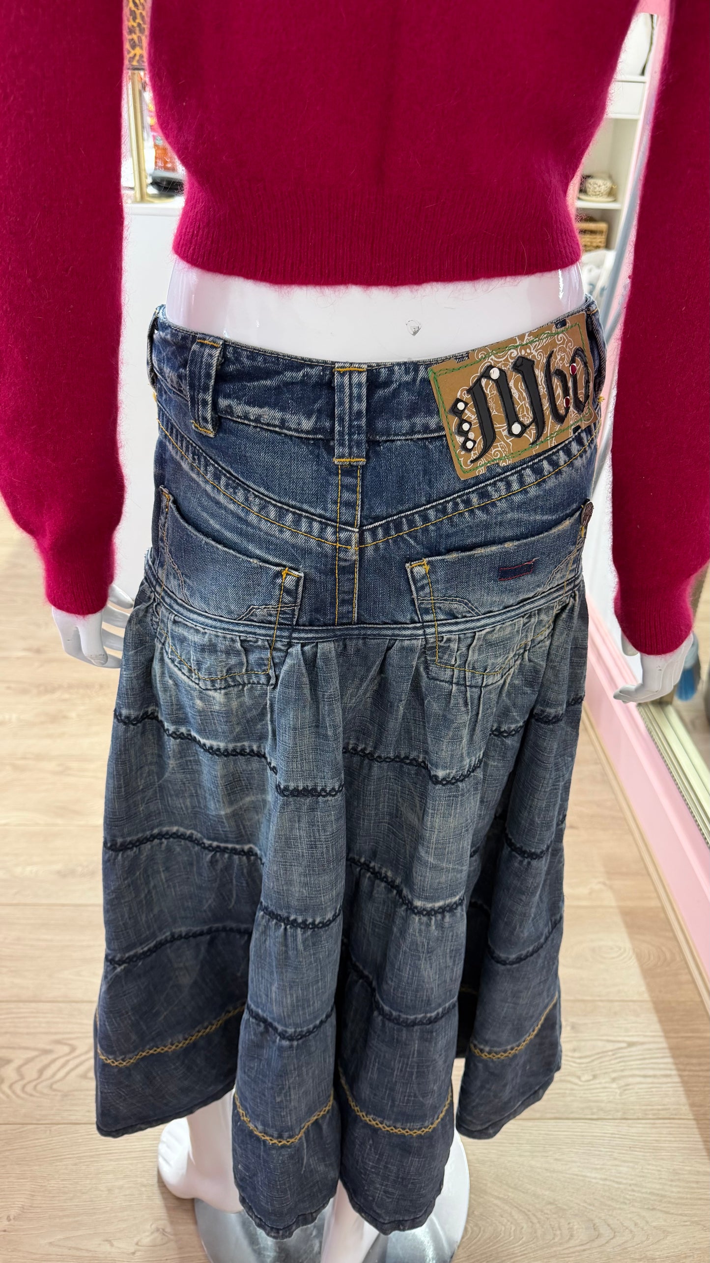 317 Miss sixty tiered skirt