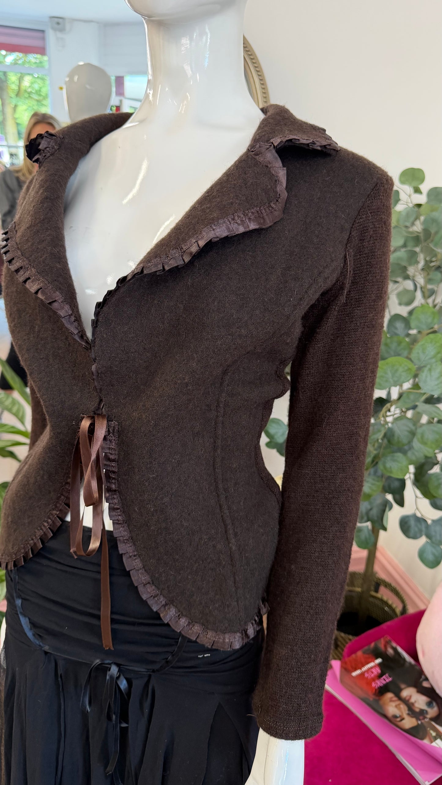 400 Mohair cardigan