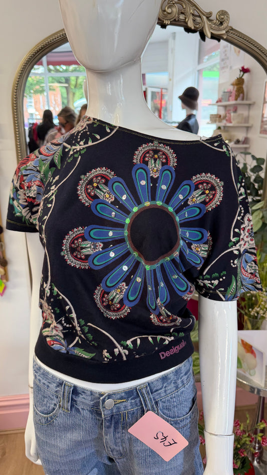 351 Desigual detailed top