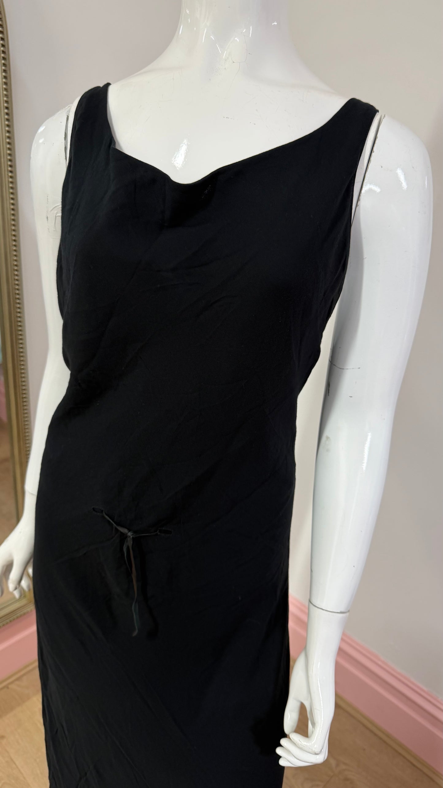 227 Armani black dress