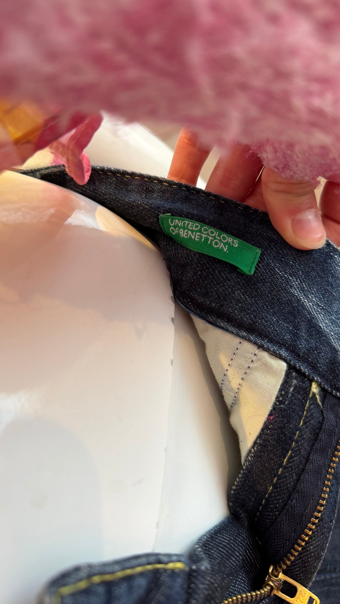 9 Denim skirt Benetton