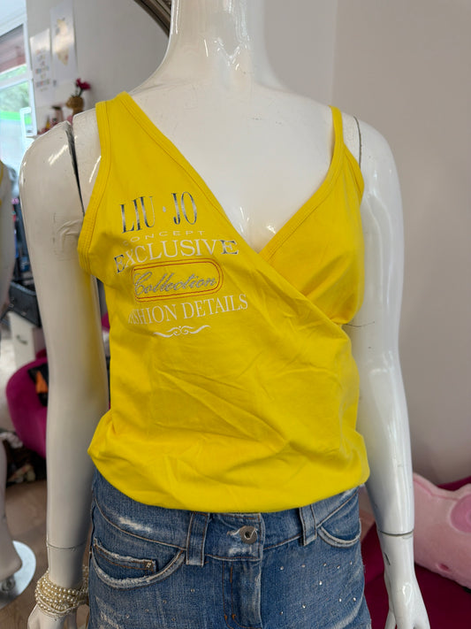 524 Liu Jo yellow top