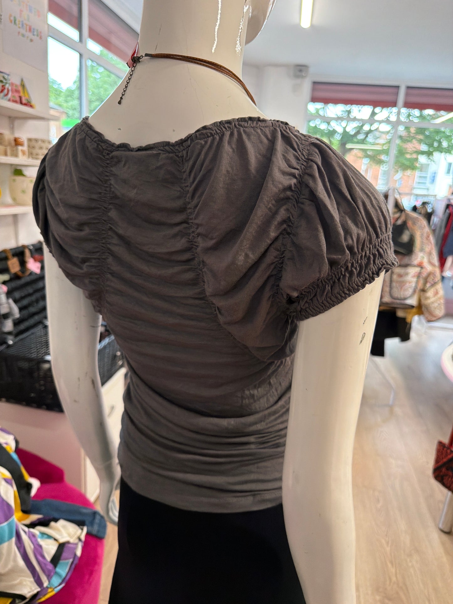 460 Miss Sixty grey top