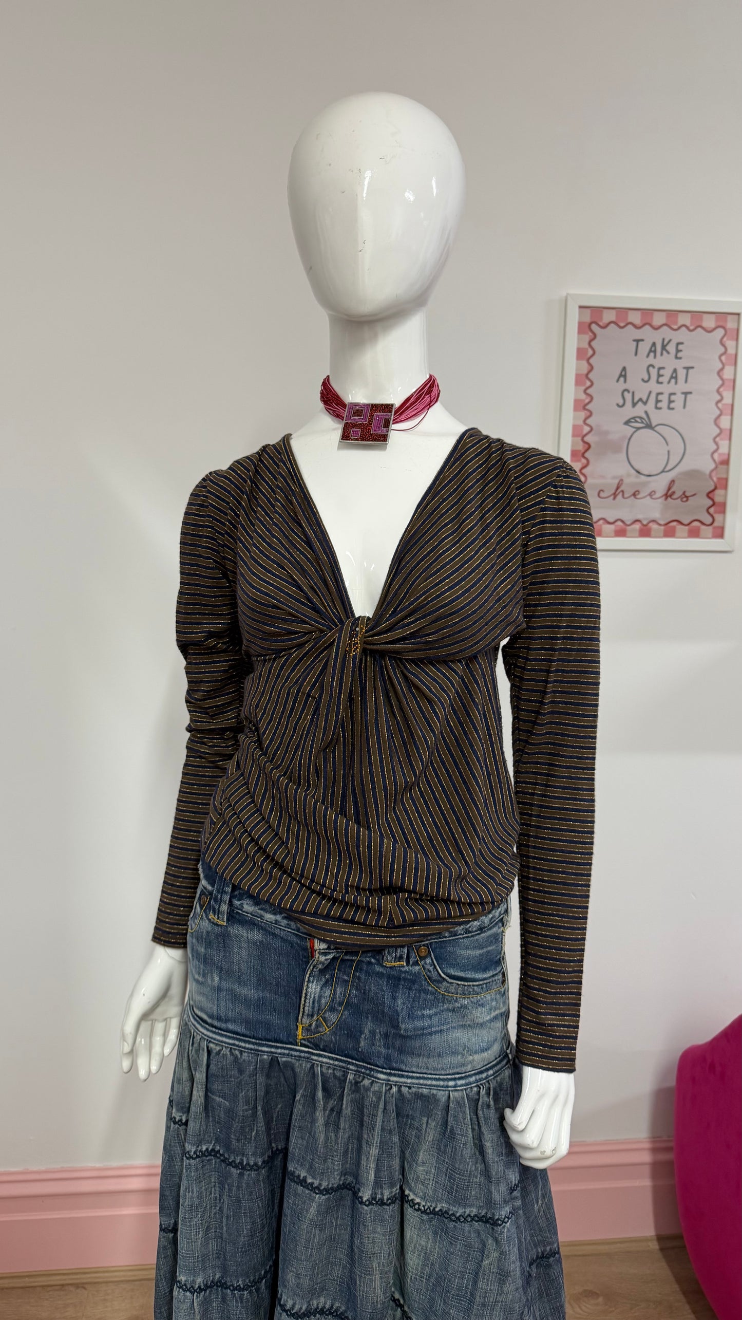 121 Striped top