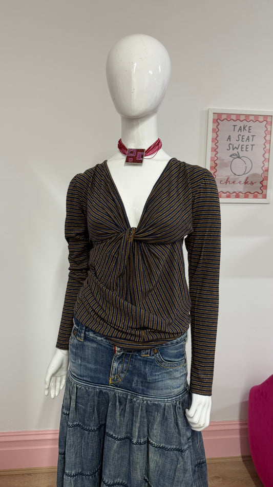 121 Striped top