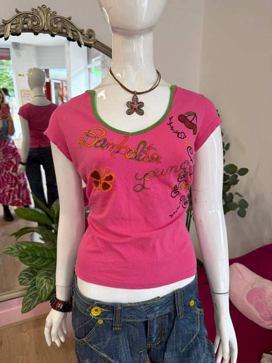 477 pink t shirt