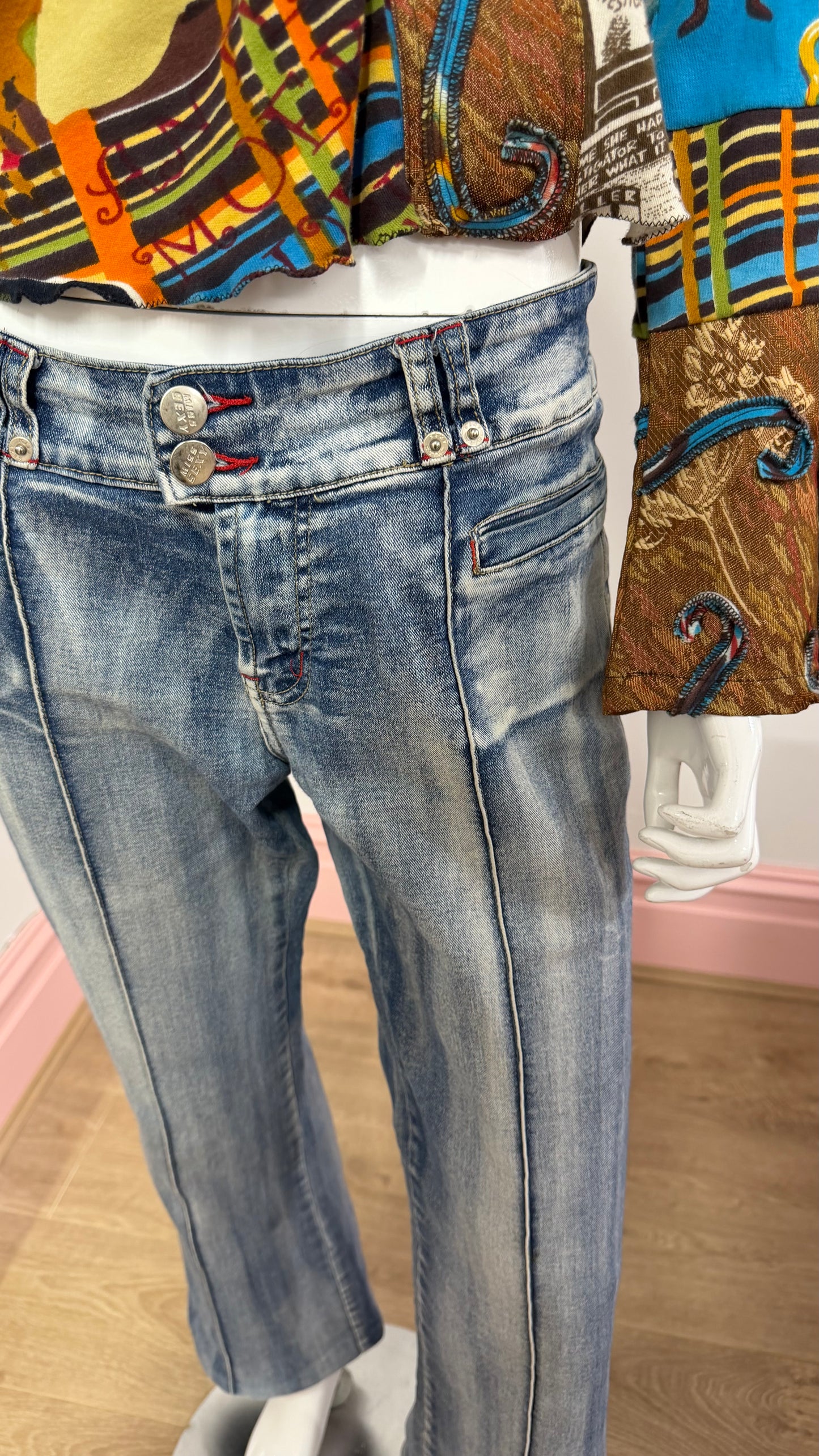 149 Miss Sexy denim blue jeans