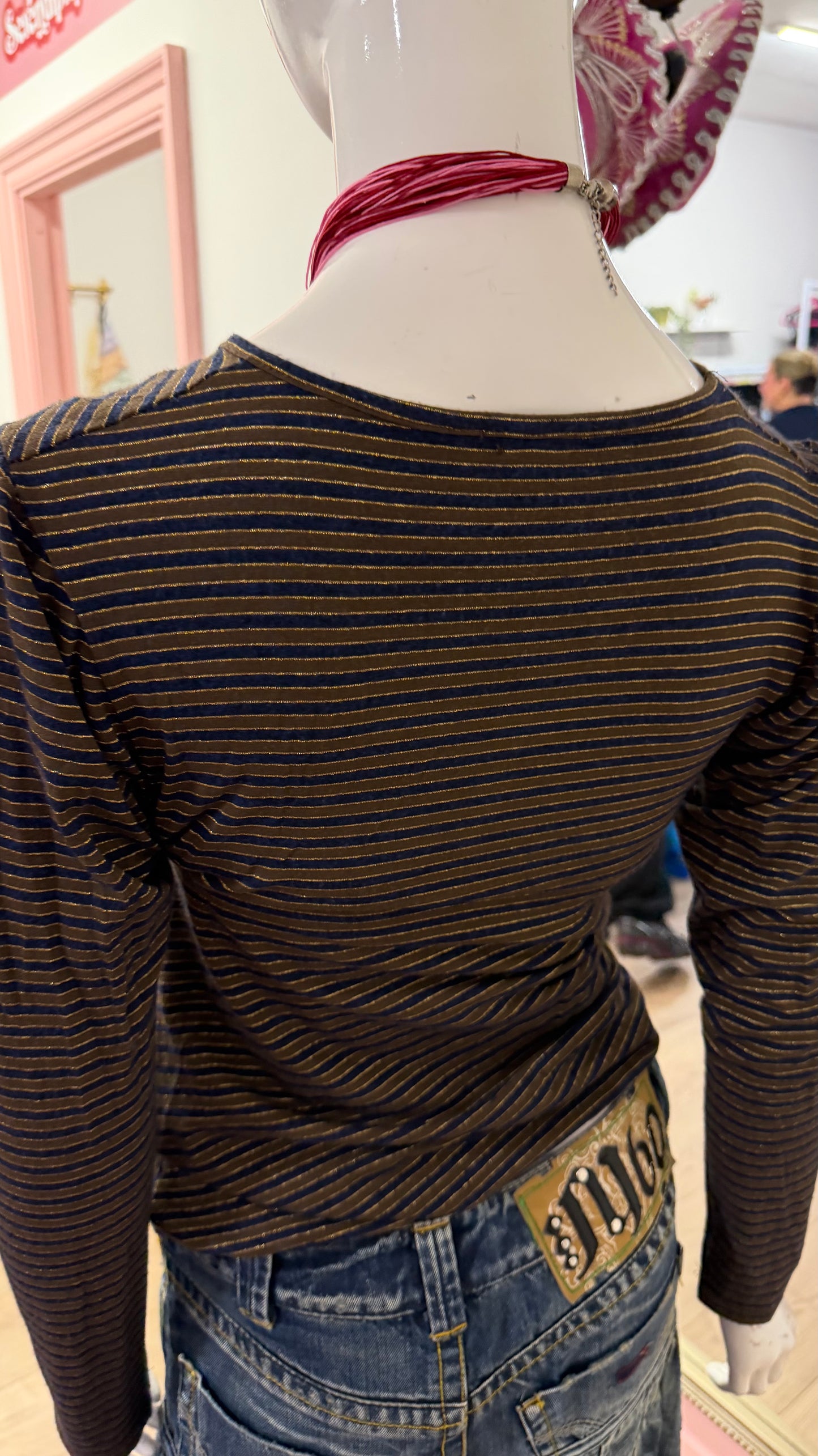 121 Striped top
