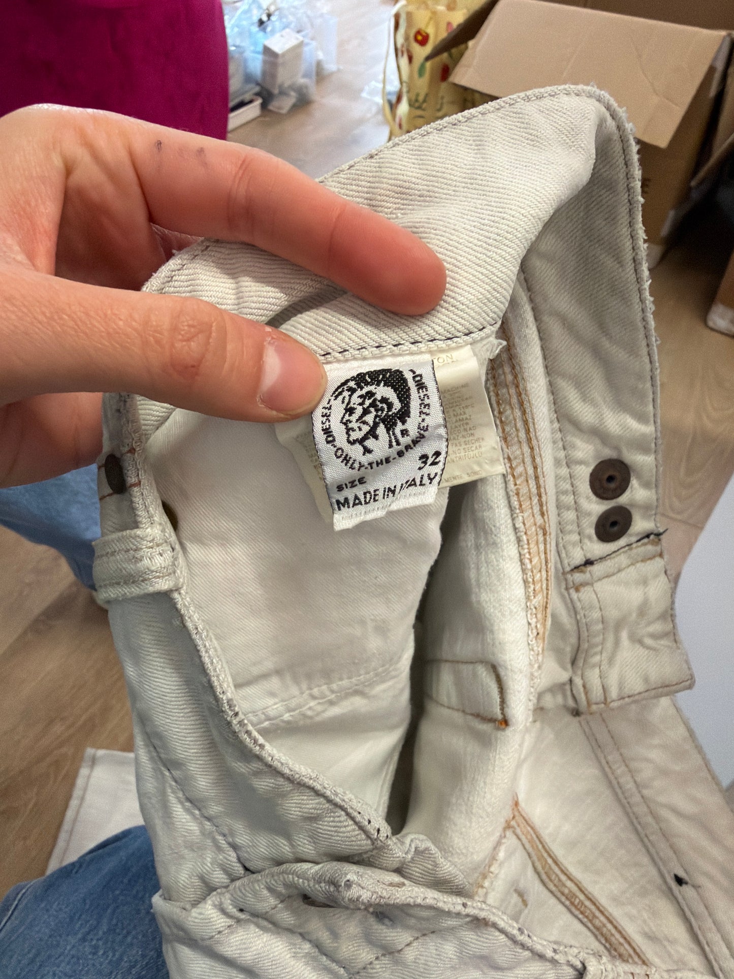 148 Grey diesel jeans