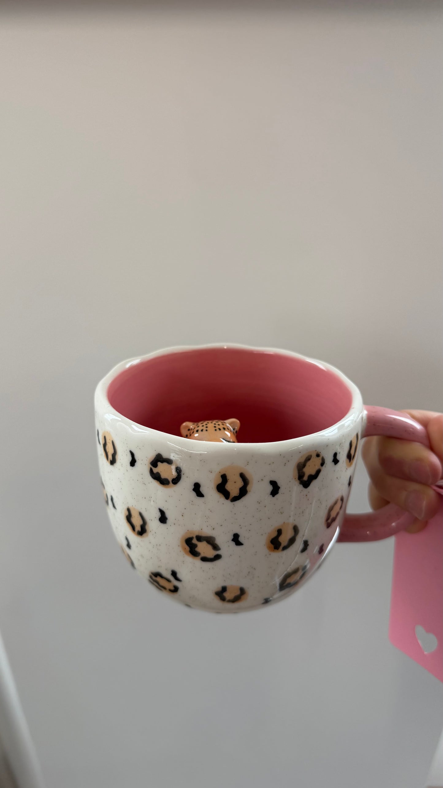 Leopard Print surprise mug
