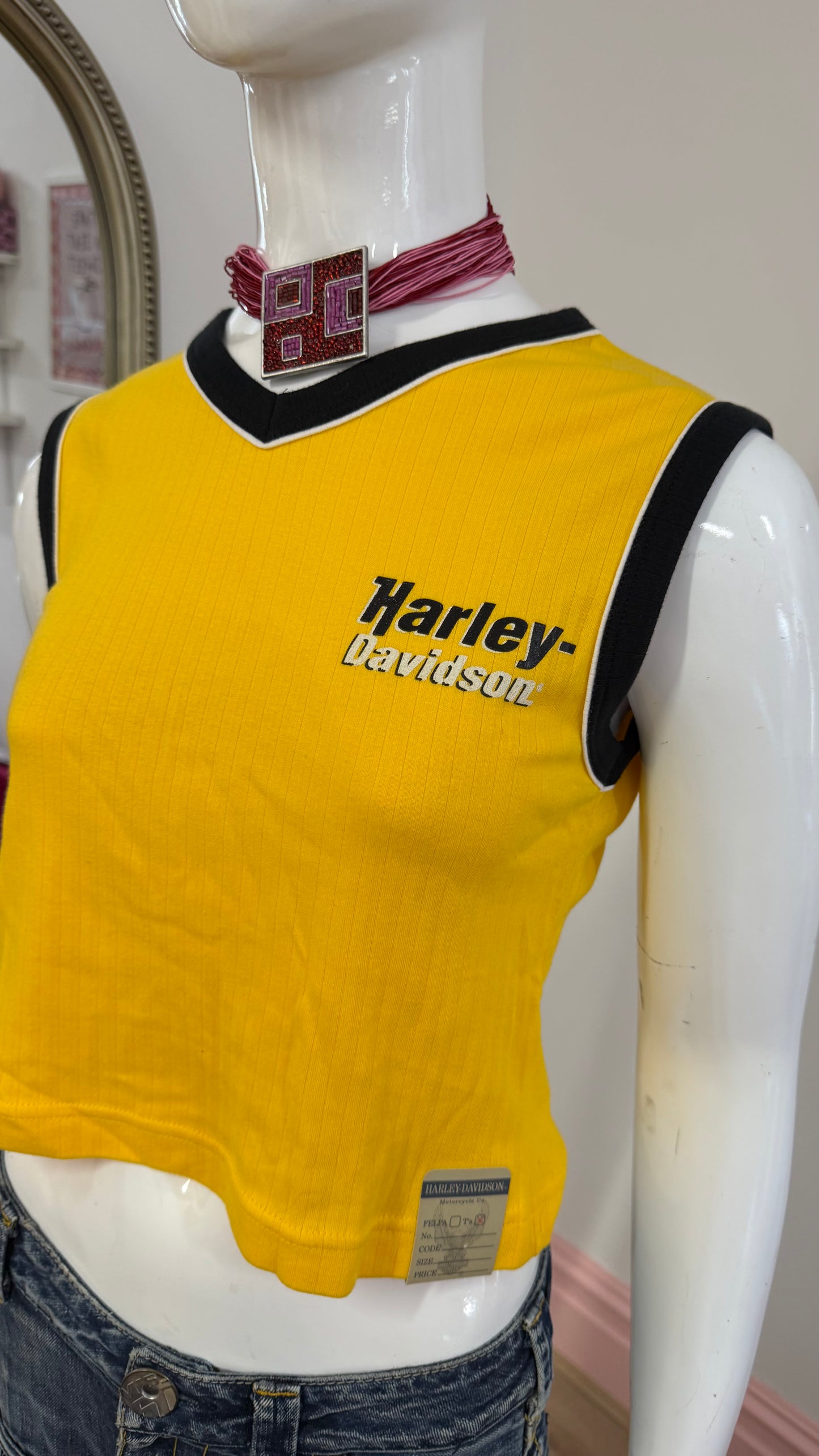 68 Harley Davidson tank top