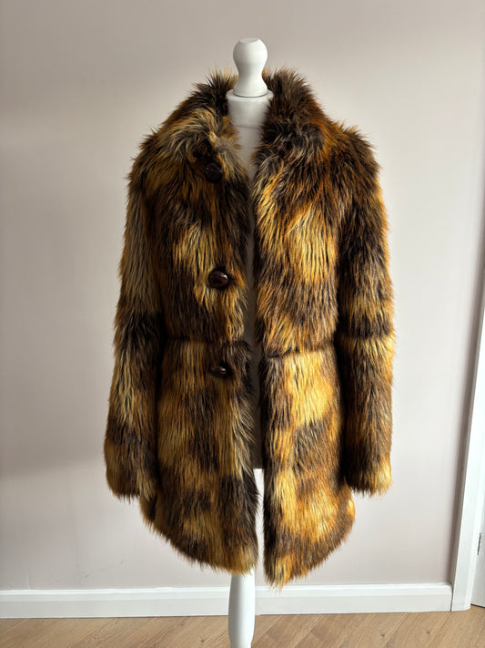 Faux Fur Coat