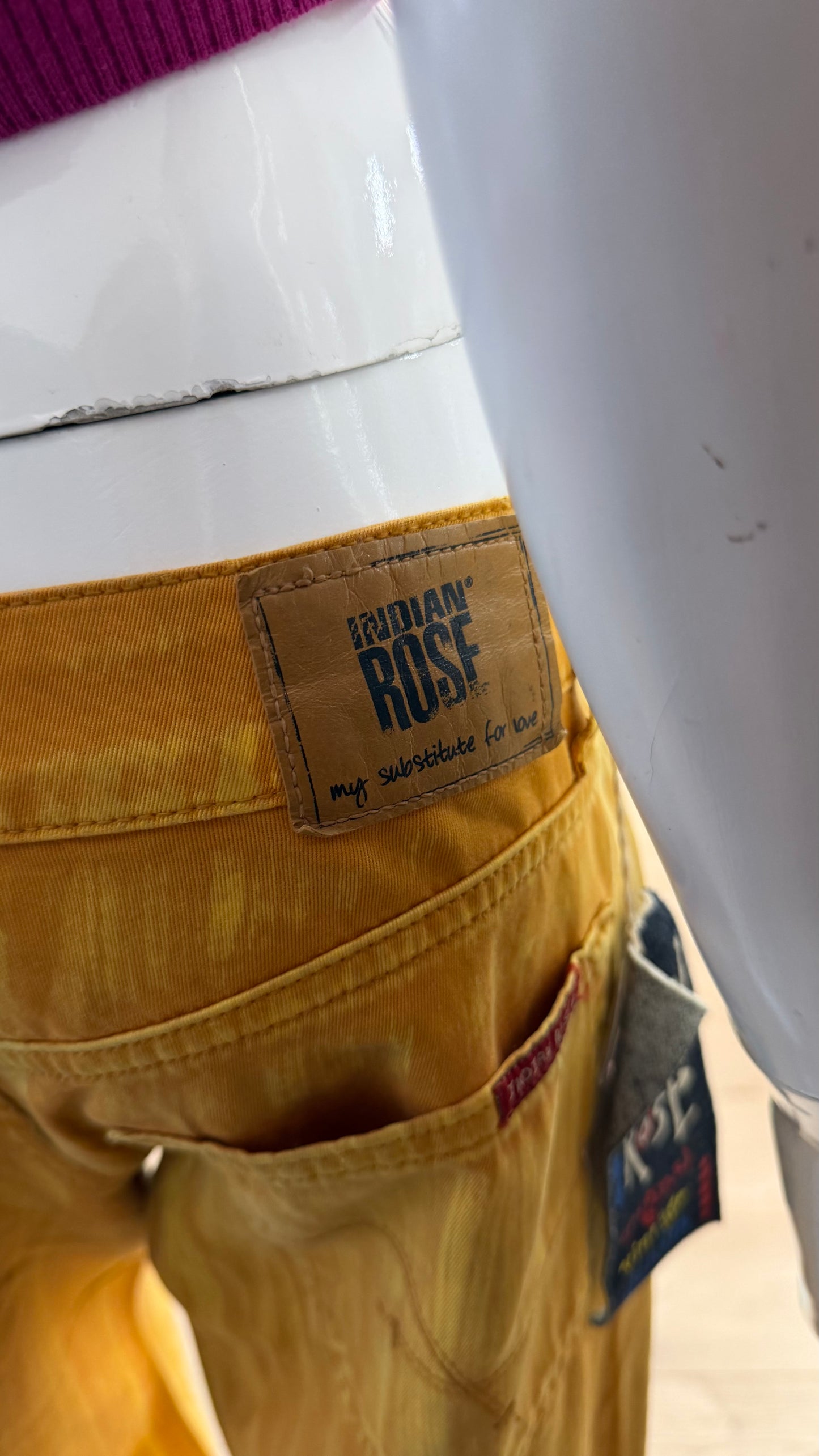 170 Indian Rose Orange jeans