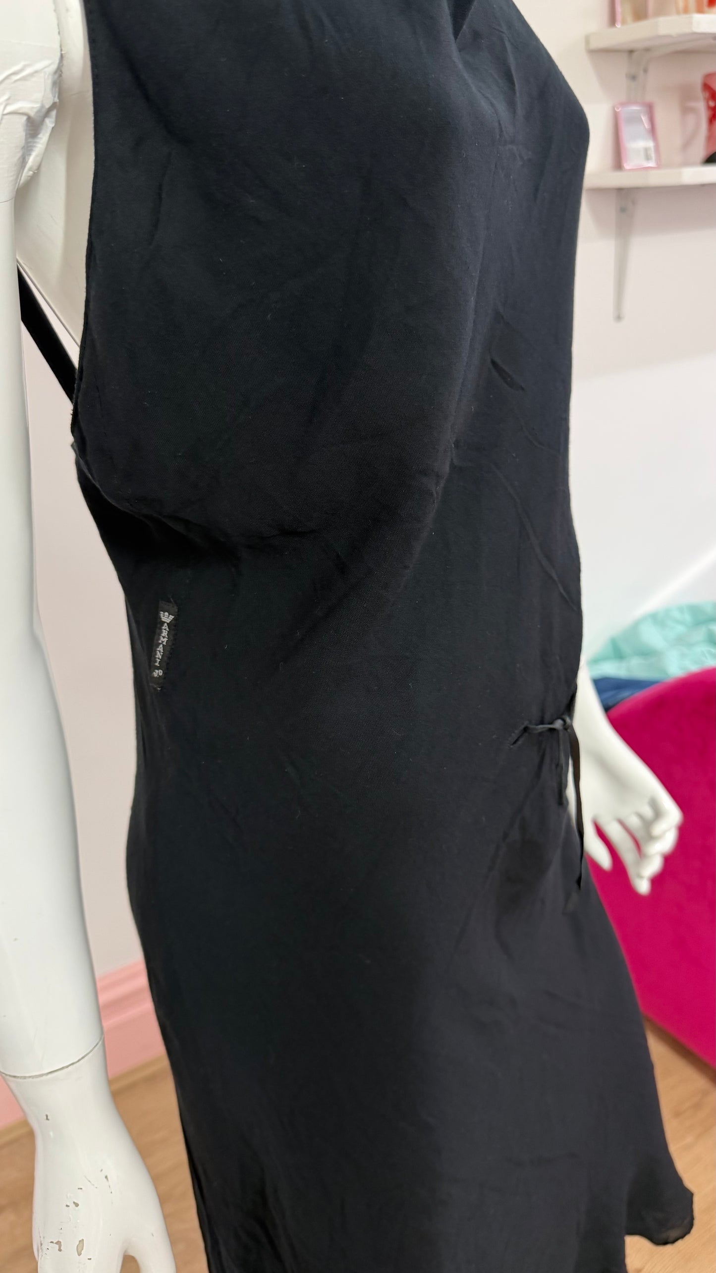 227 Armani black dress