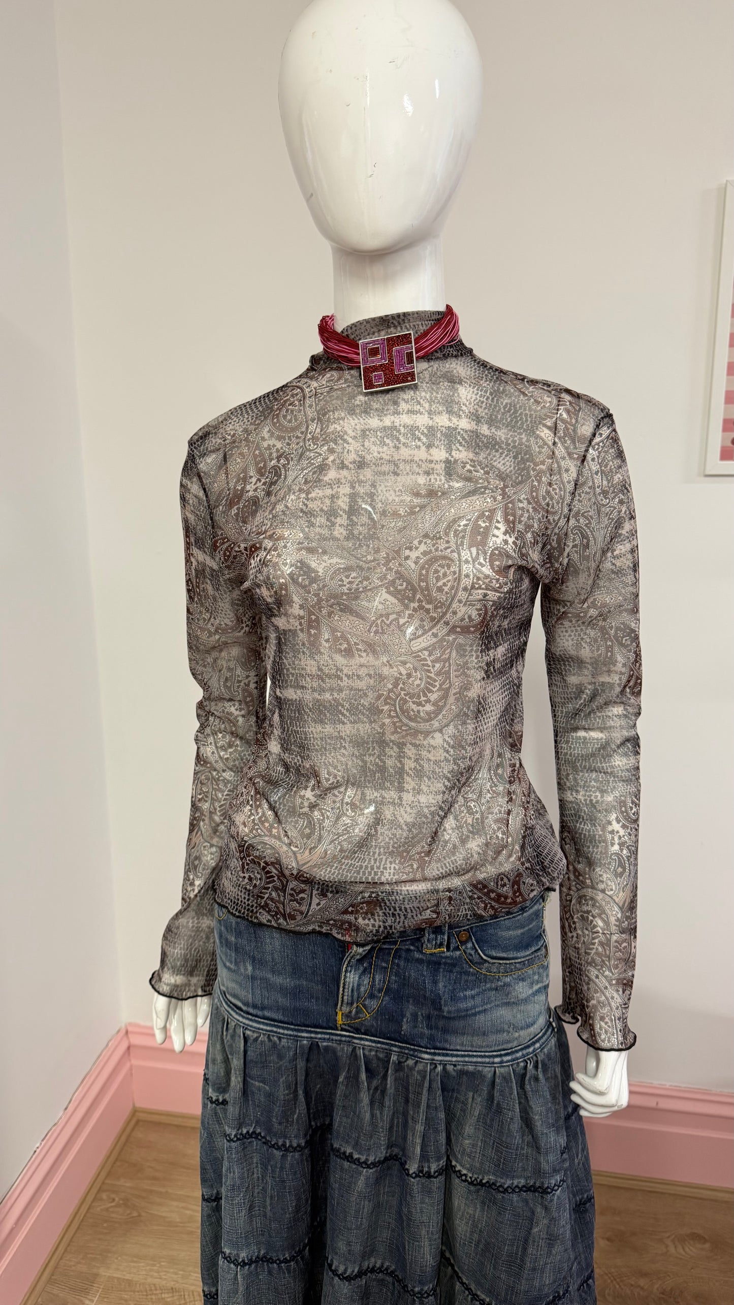 103 sheer top