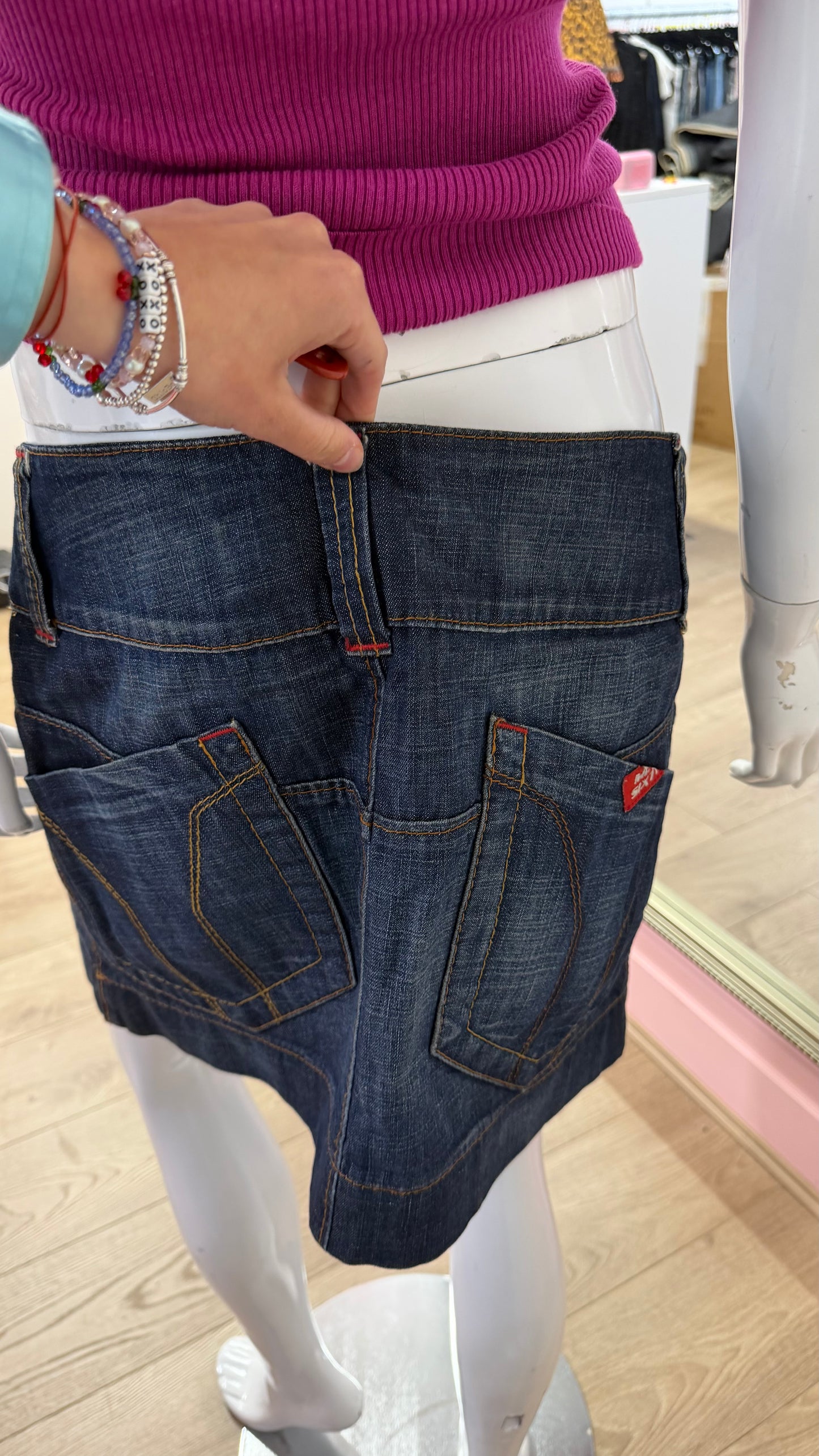 182 Miss sixty denim skirt