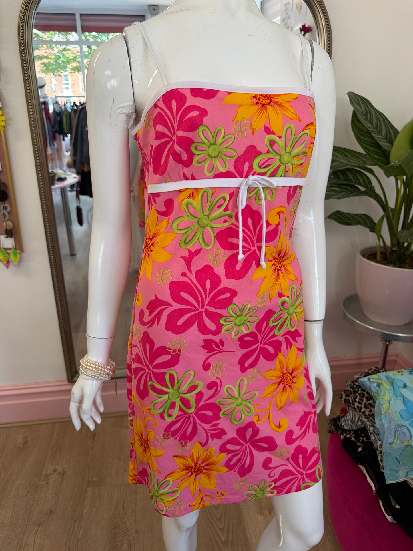 522 funky print dress