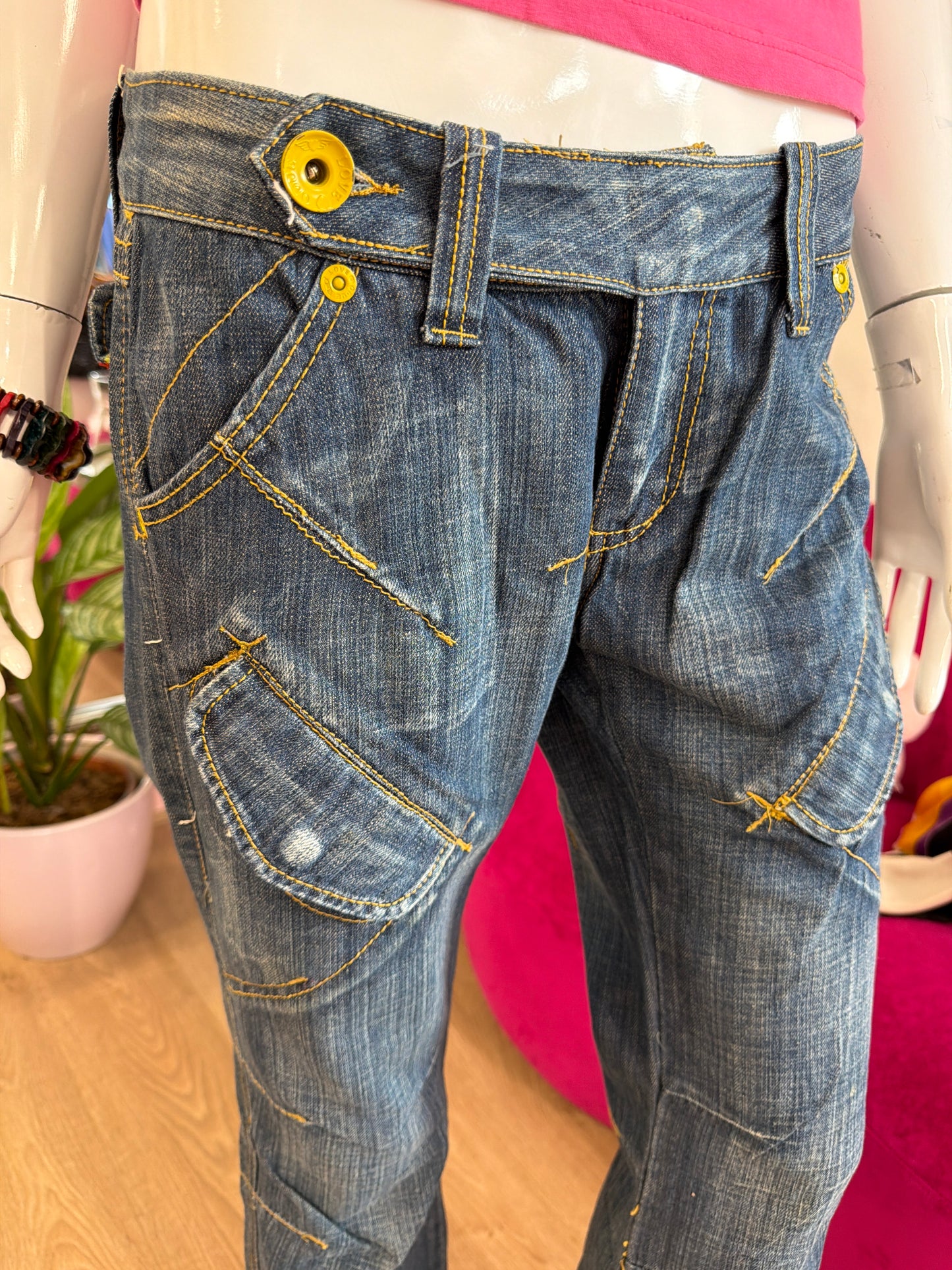 478 denim jeans cargo style