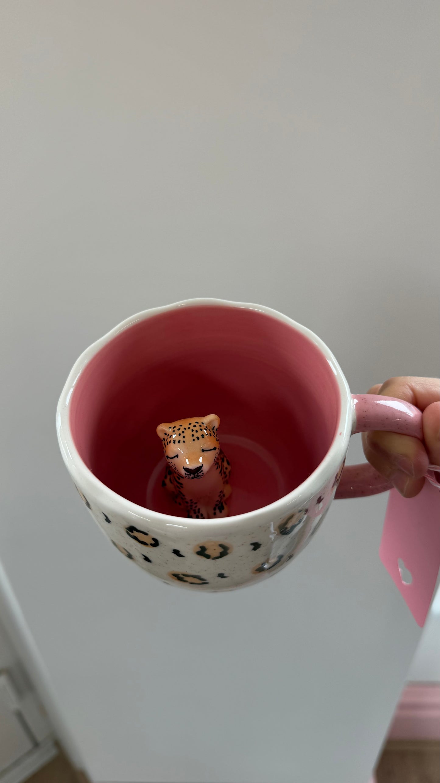Leopard Print surprise mug