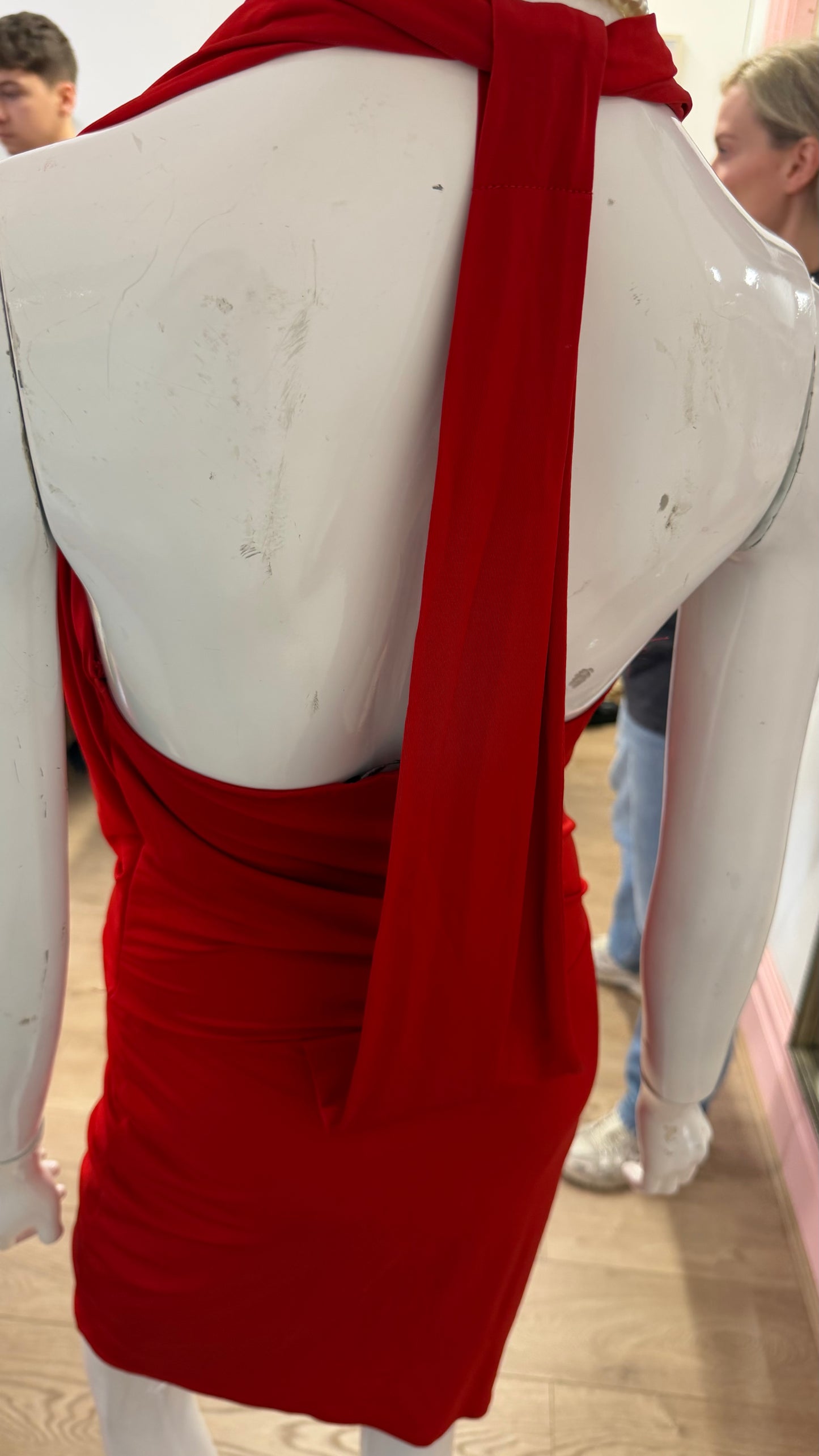 218 Red dress