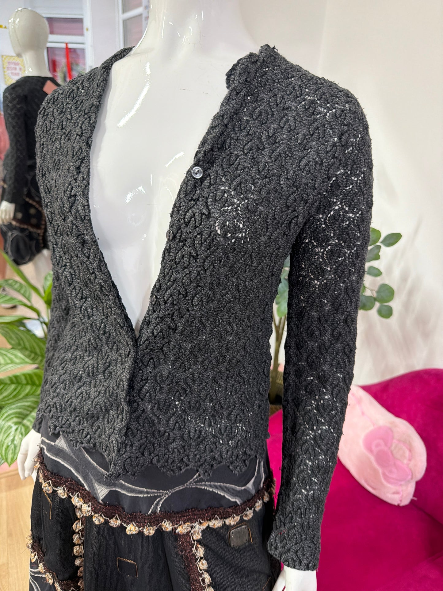 420 knit cardigan