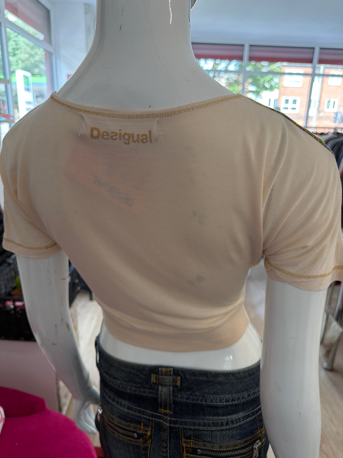 650 Desigual crop top size Small