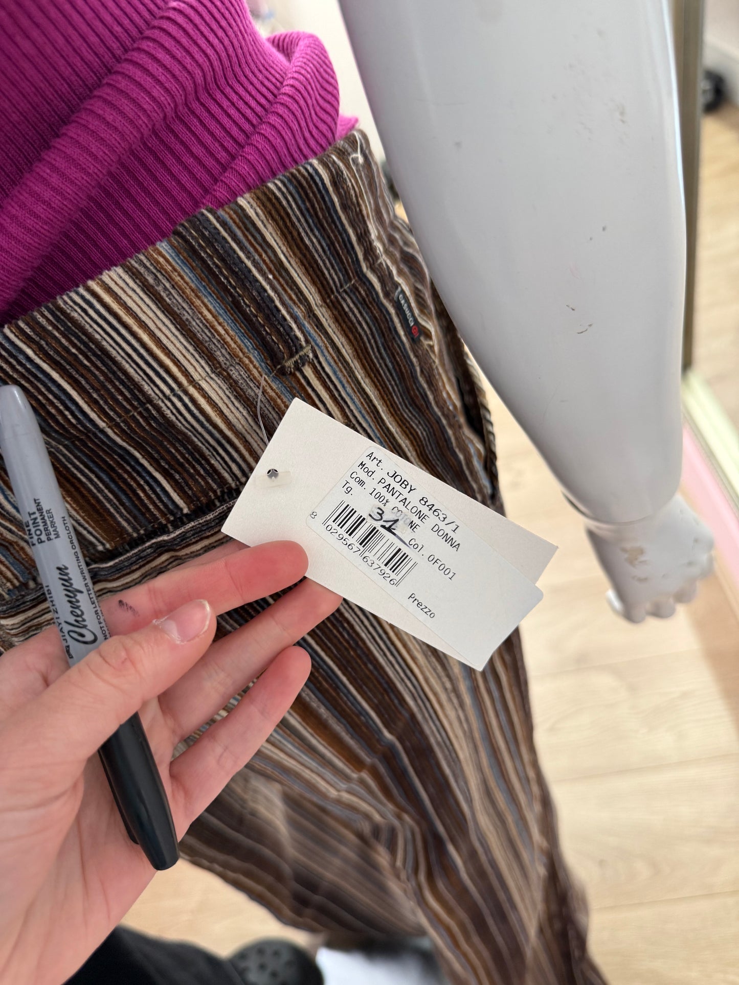 313 Striped trousers
