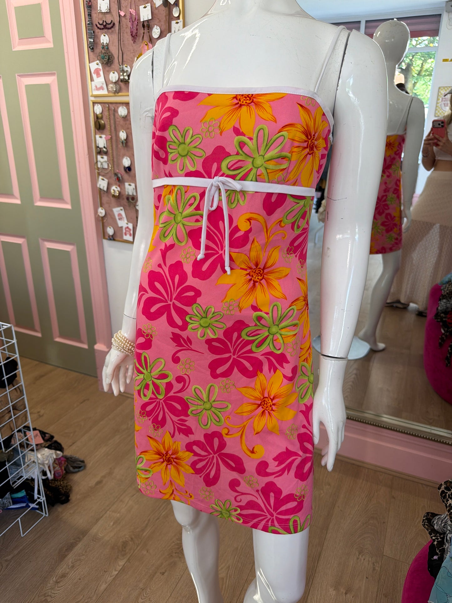 522 funky print dress