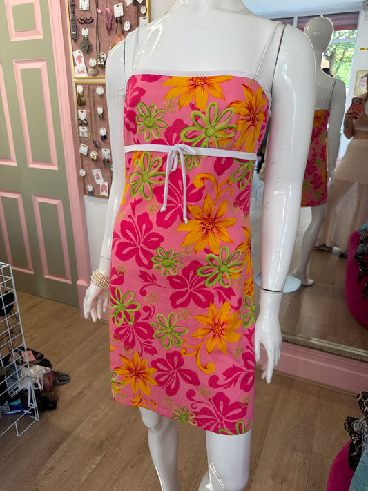 522 funky print dress