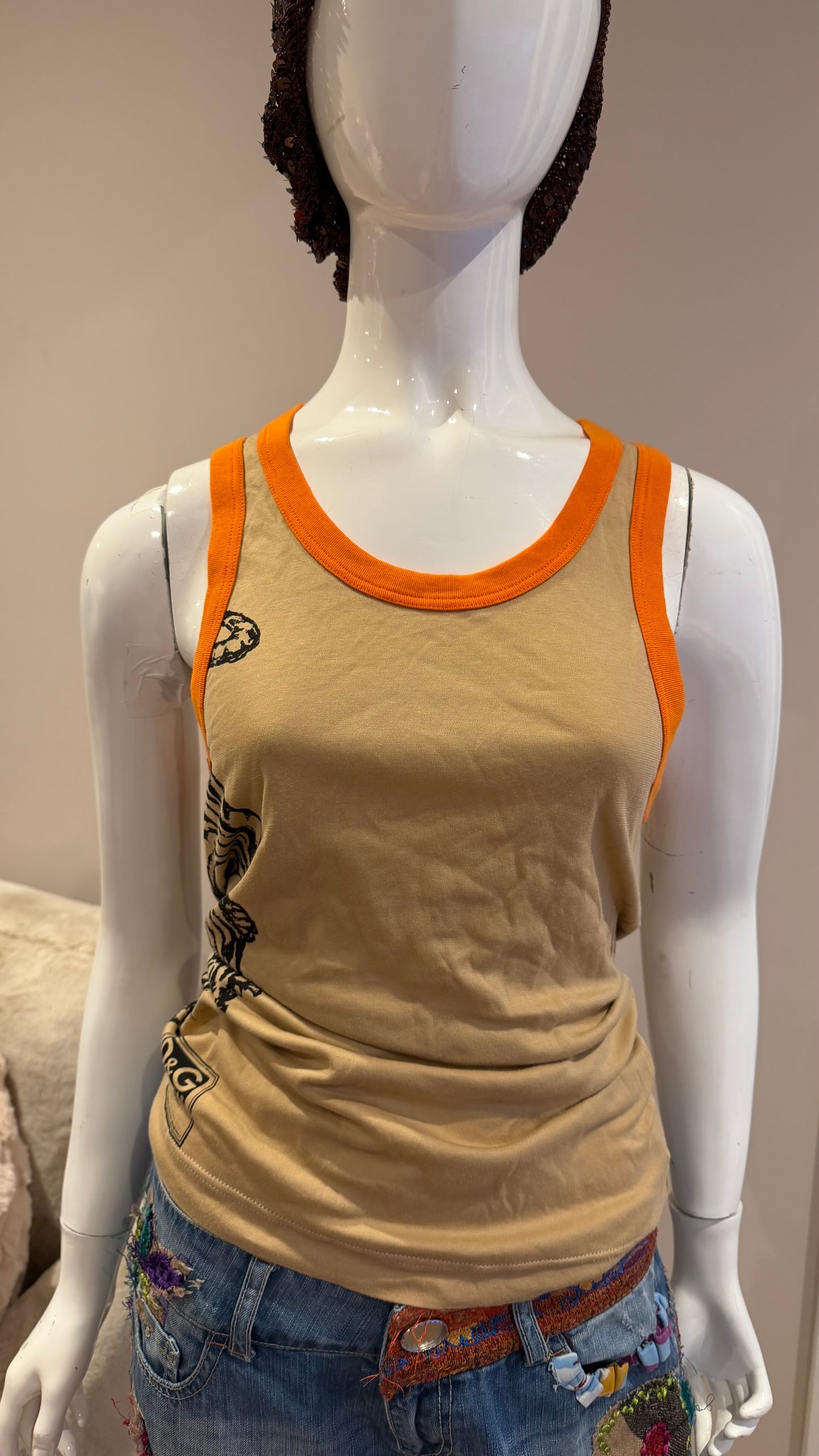 2 Dolce & Gabbana tank top size Small