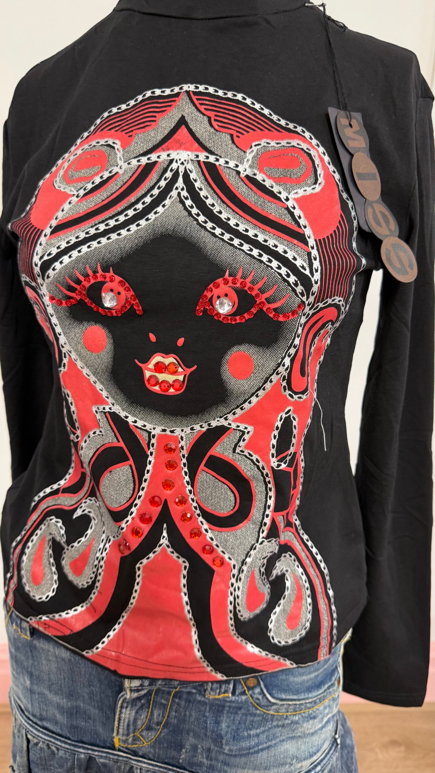 133 polar neck with woman top
