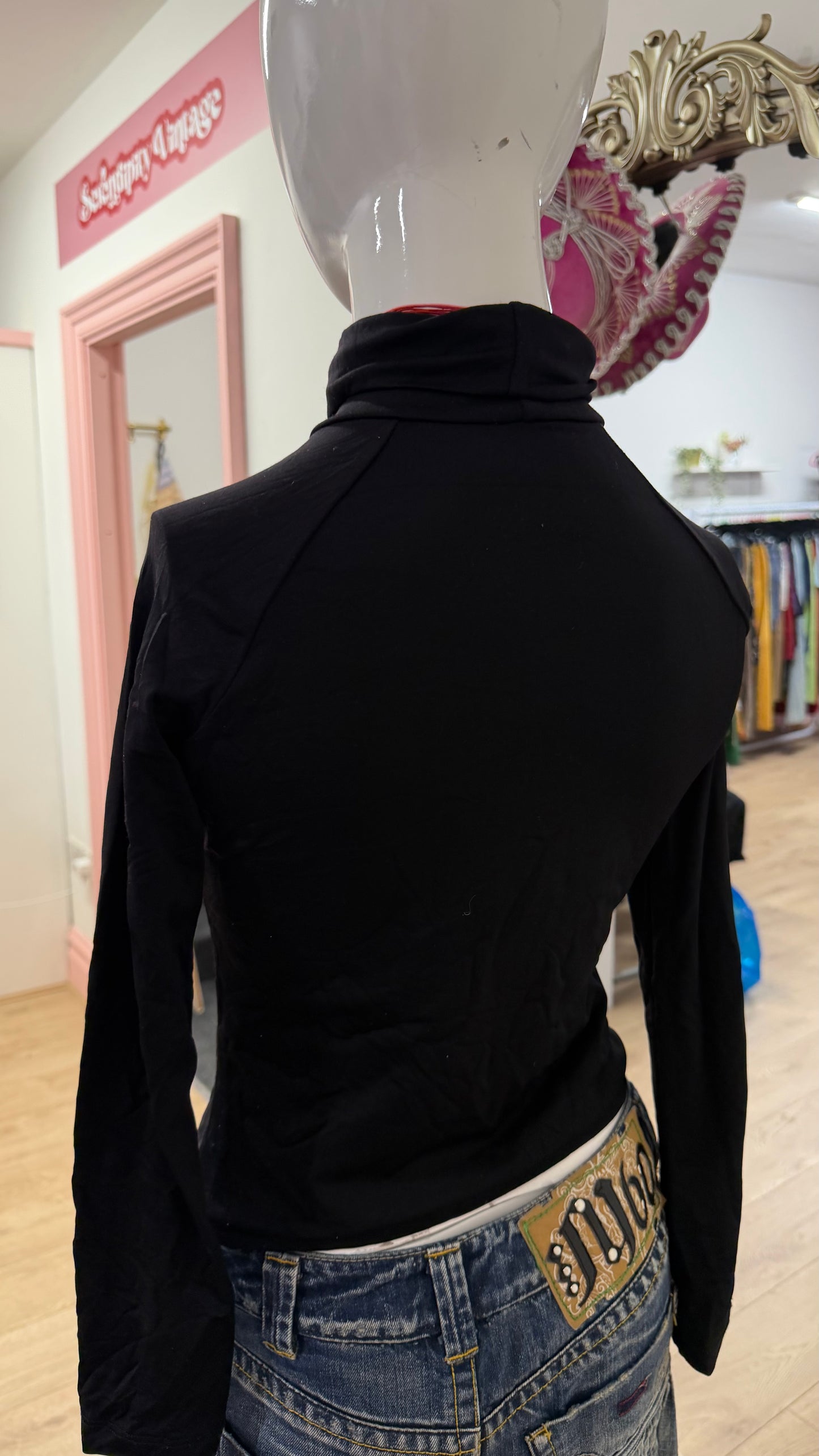 135 polar neck long sleeve top