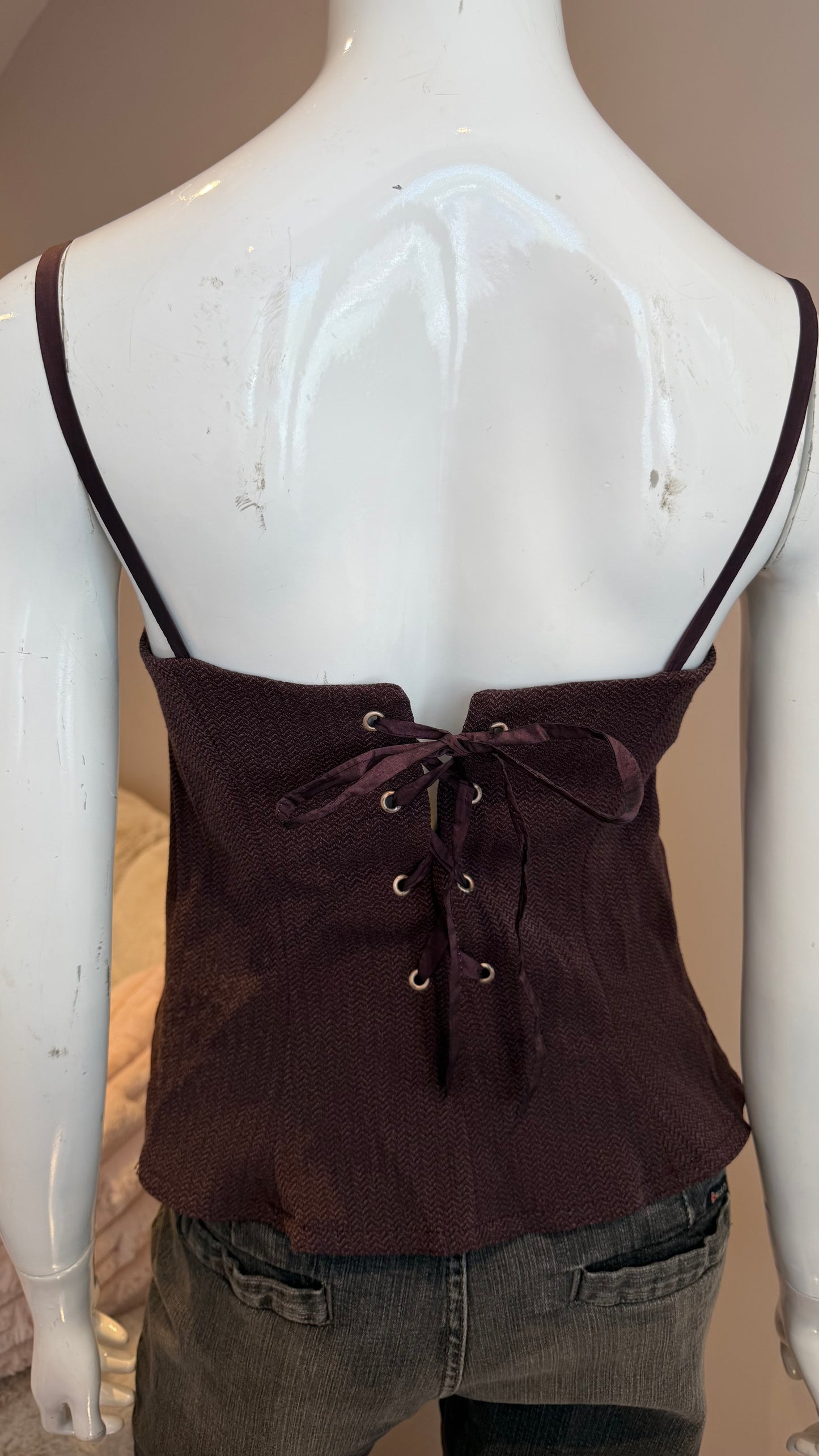17 Purple Corset Top