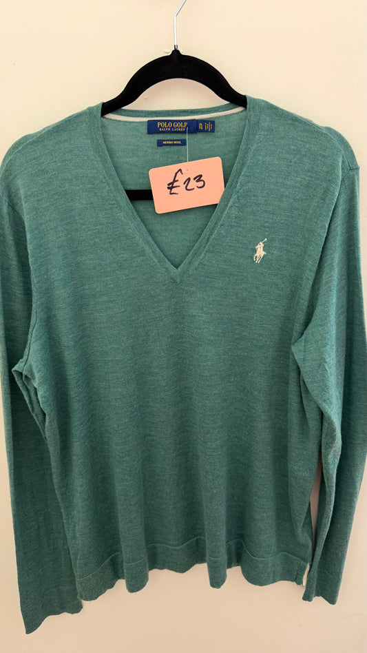 344 Polo Golf Merino Wool Jumper