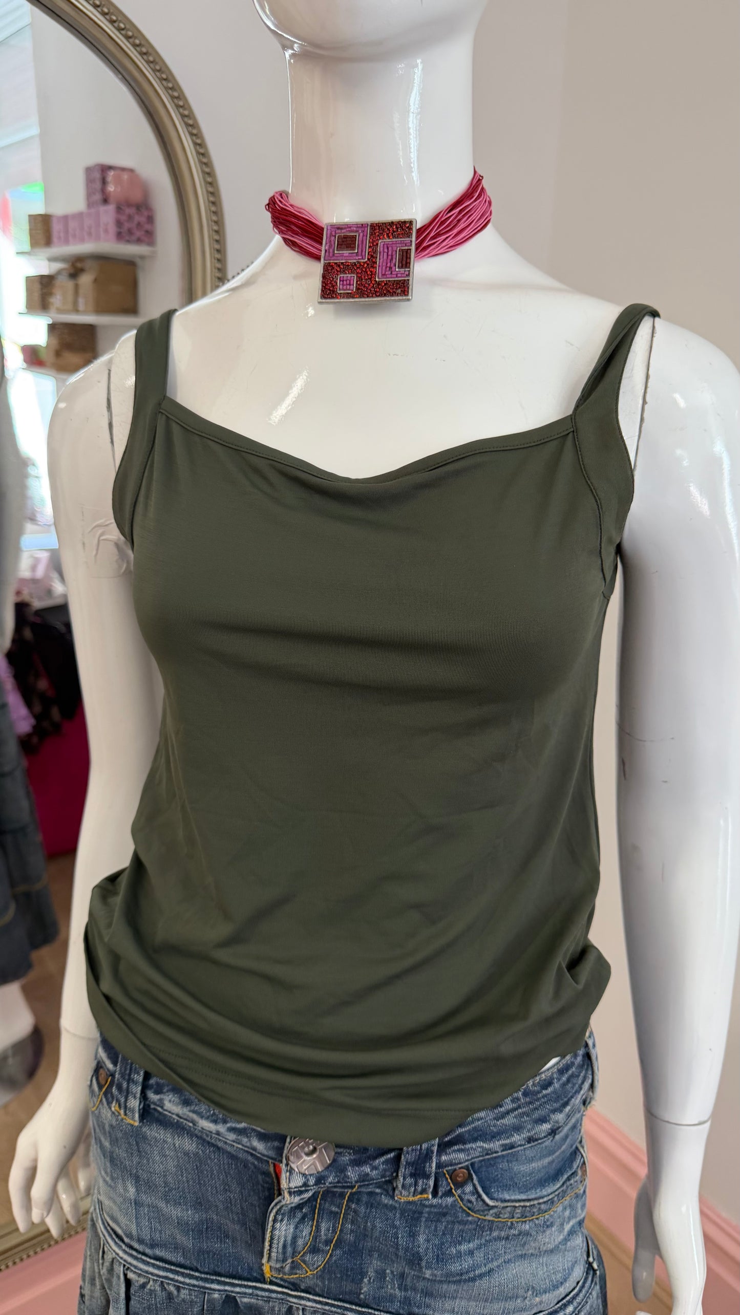 81 Green cami