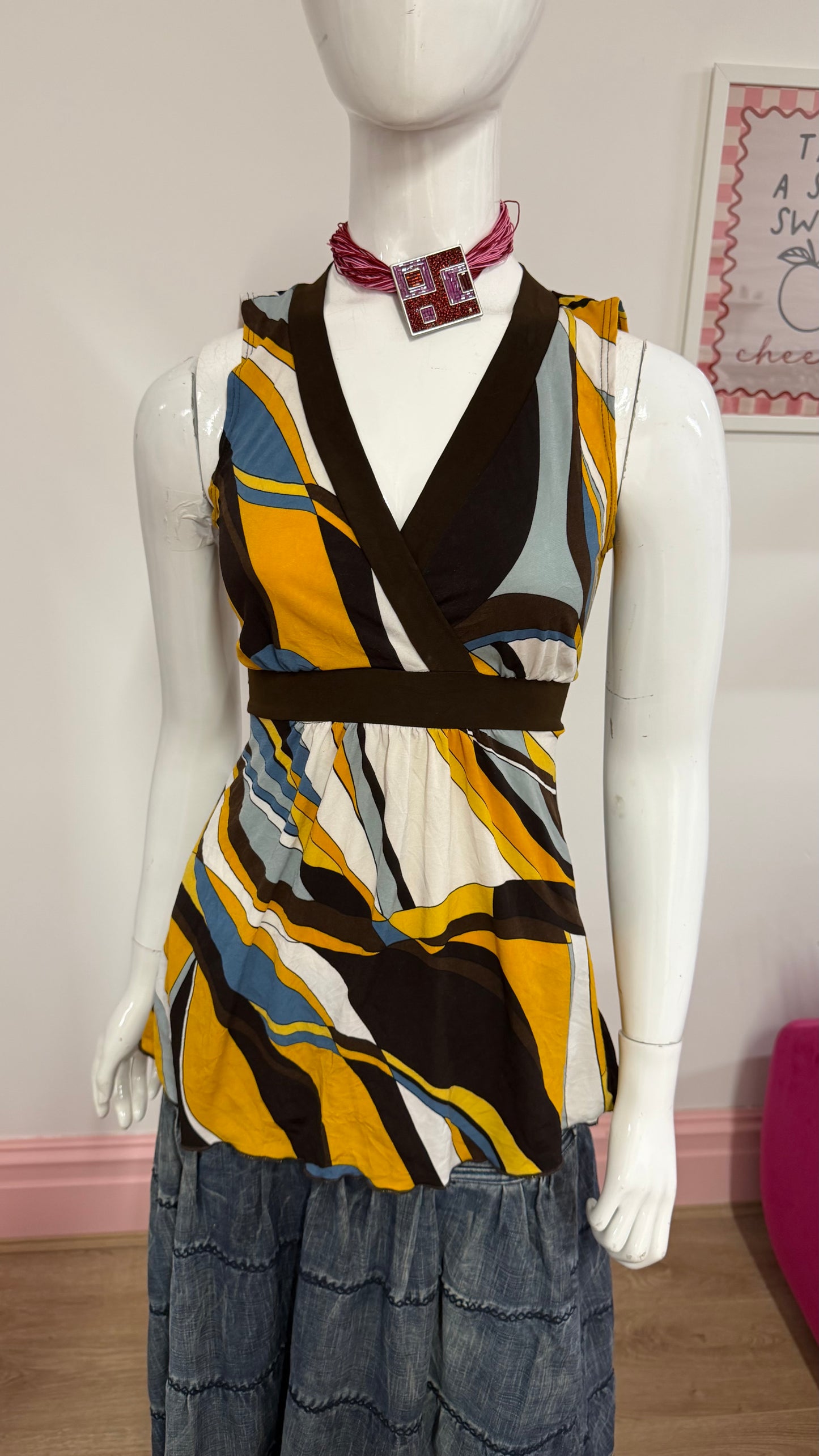 134 yellow top