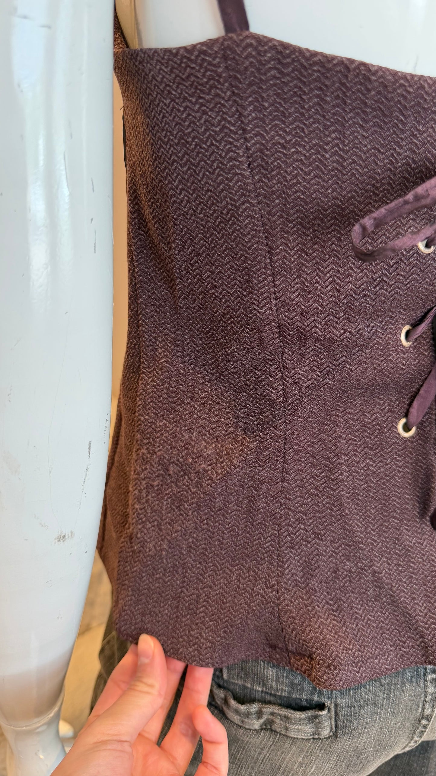 17 Purple Corset Top