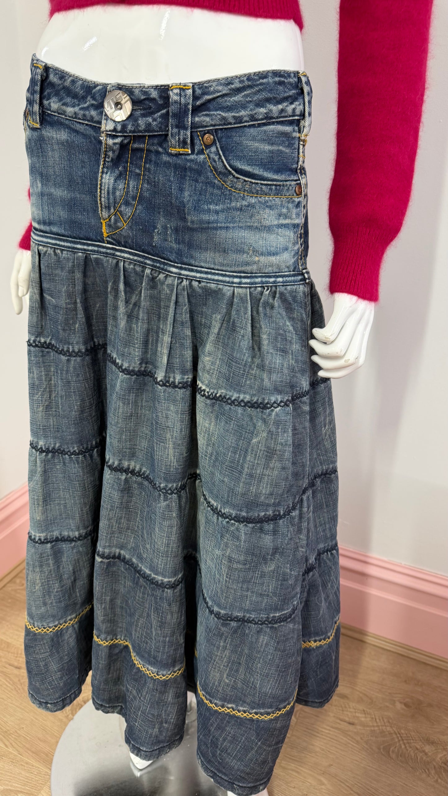 317 Miss sixty tiered skirt