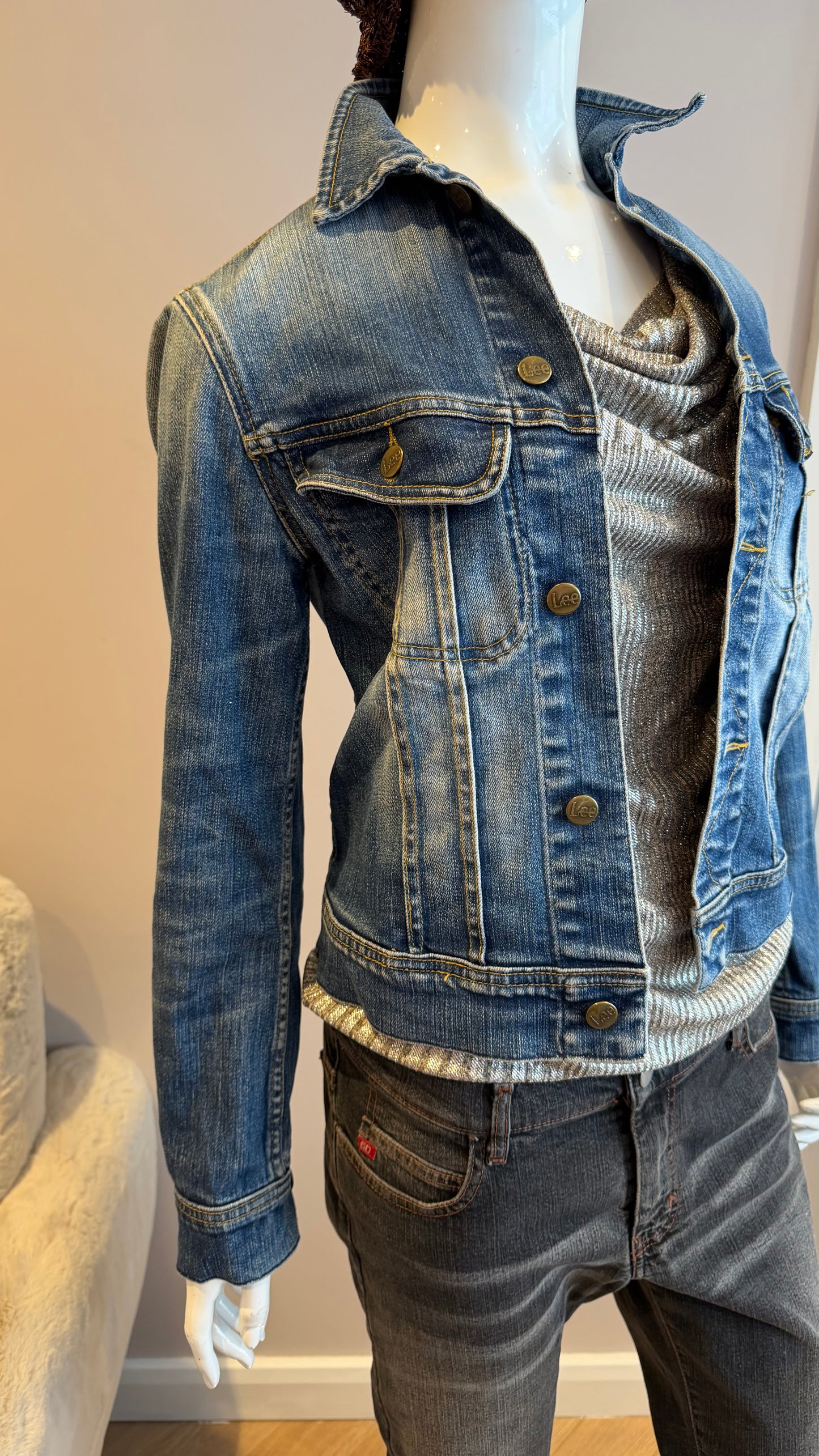 13 Lee jeans denim jacket