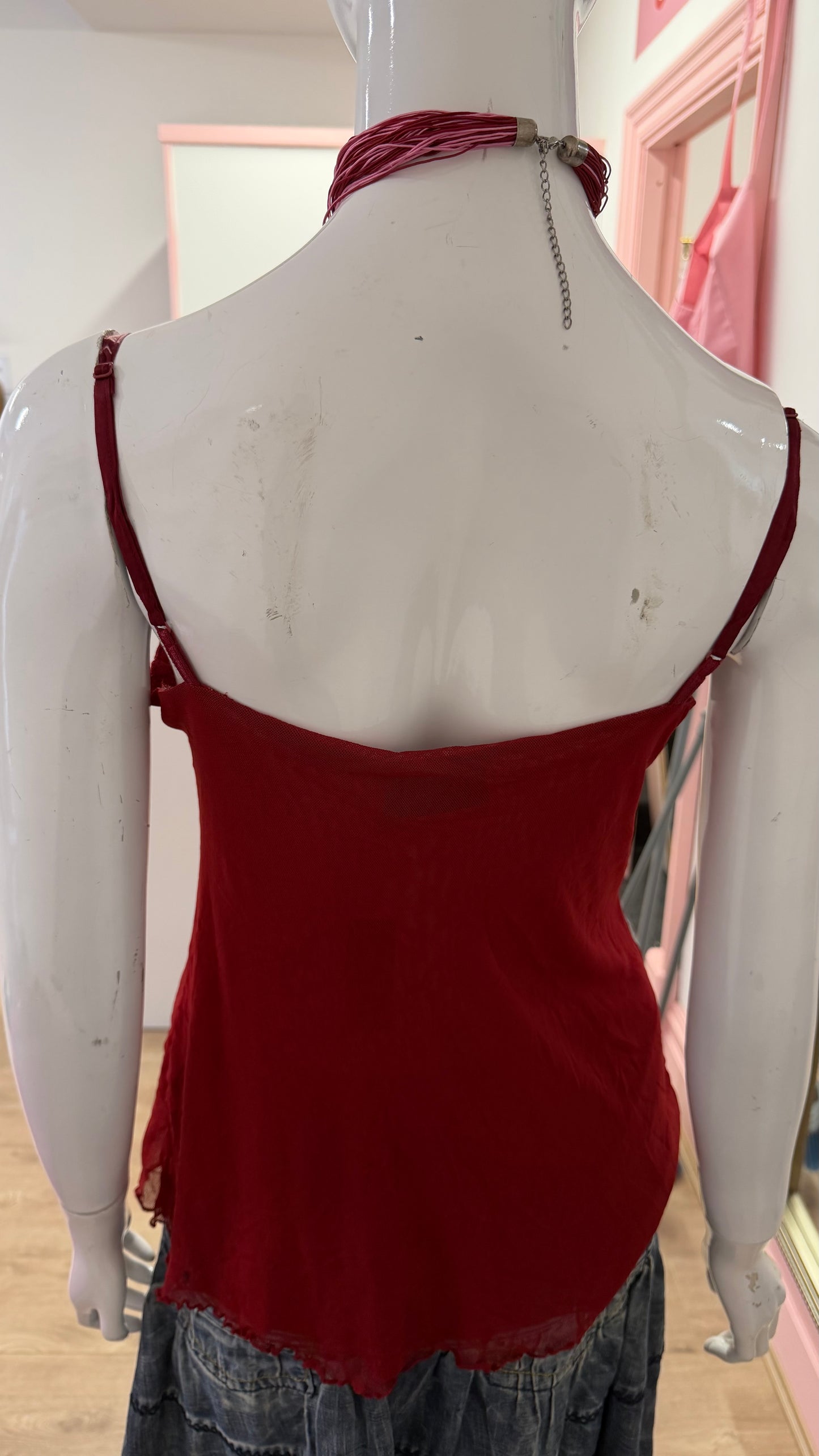 53 Red cami top