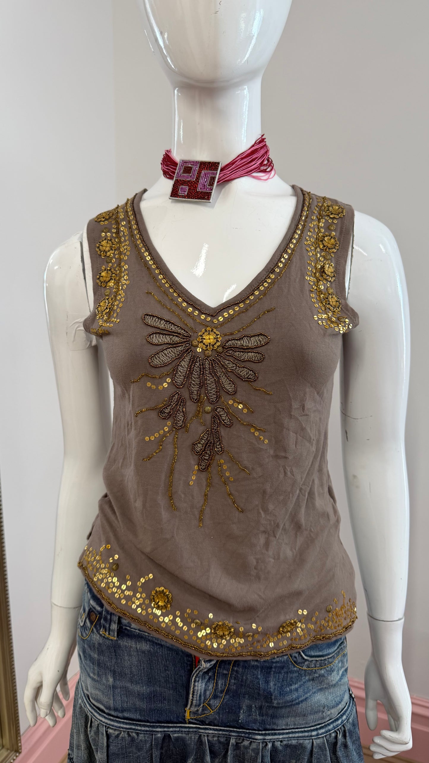 74 sequin top