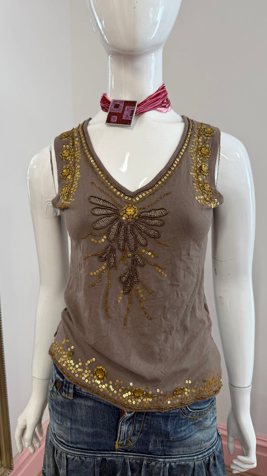 74 sequin top