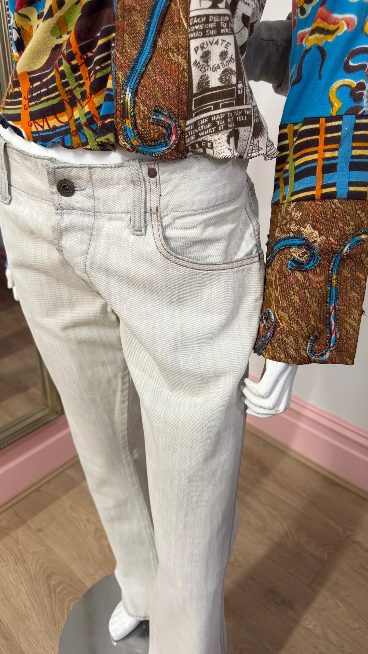 148 Grey diesel jeans