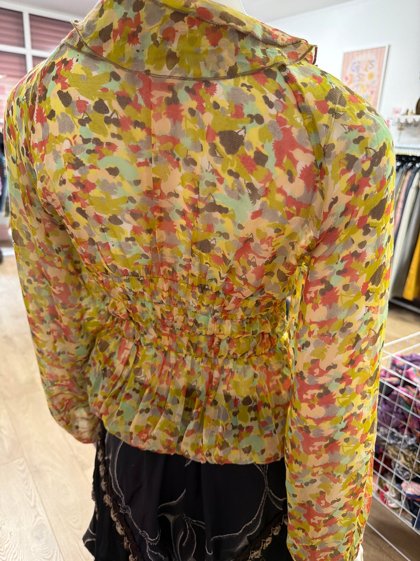 412 floral blouse