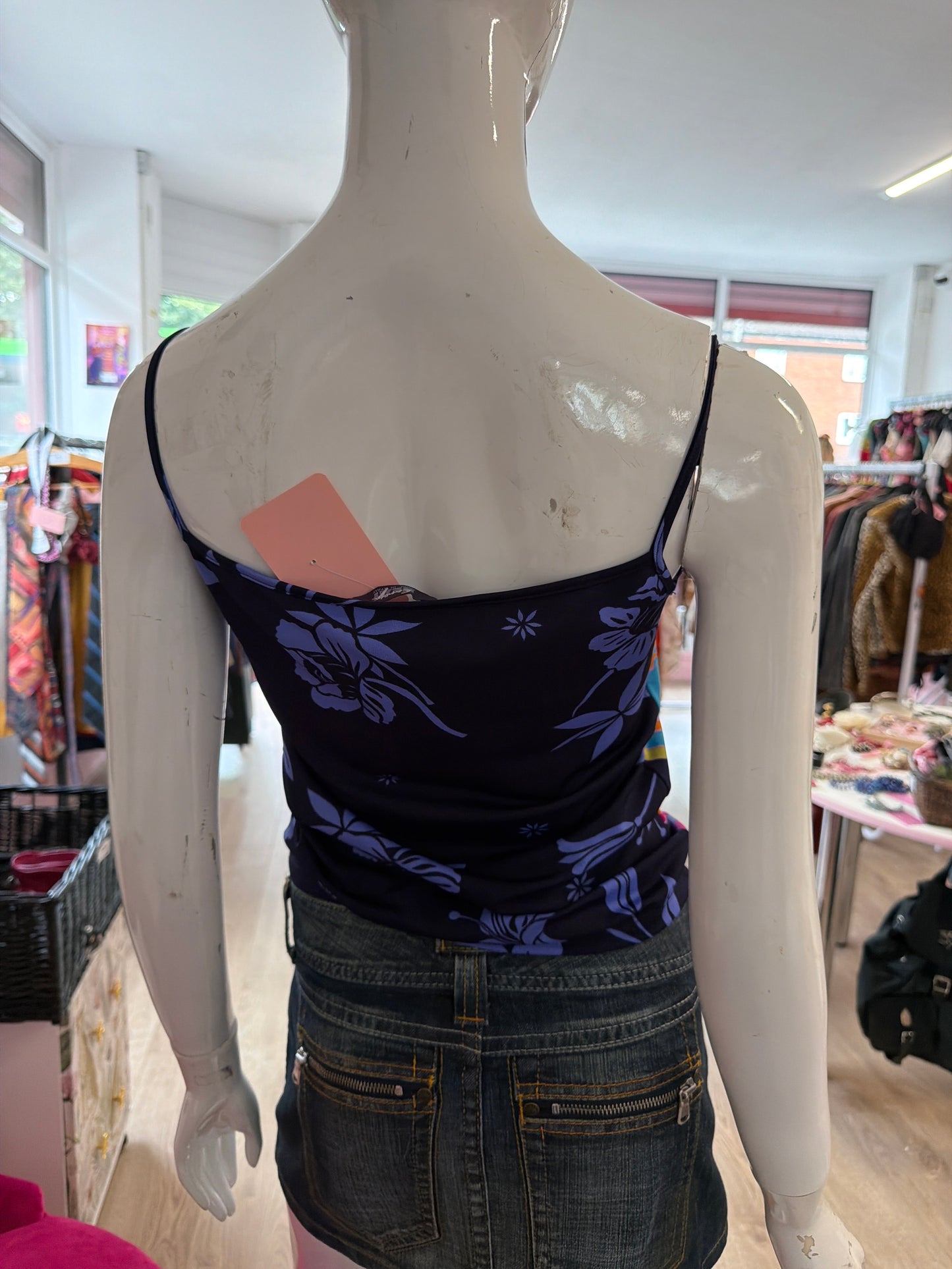 645 multicoloured cami Size S/M